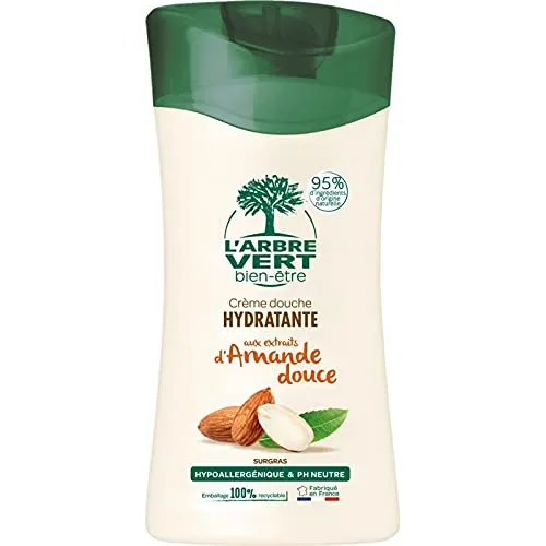l-arbre-vert-bien-tre-cr-me-douche-amande-douce-250ml image 1