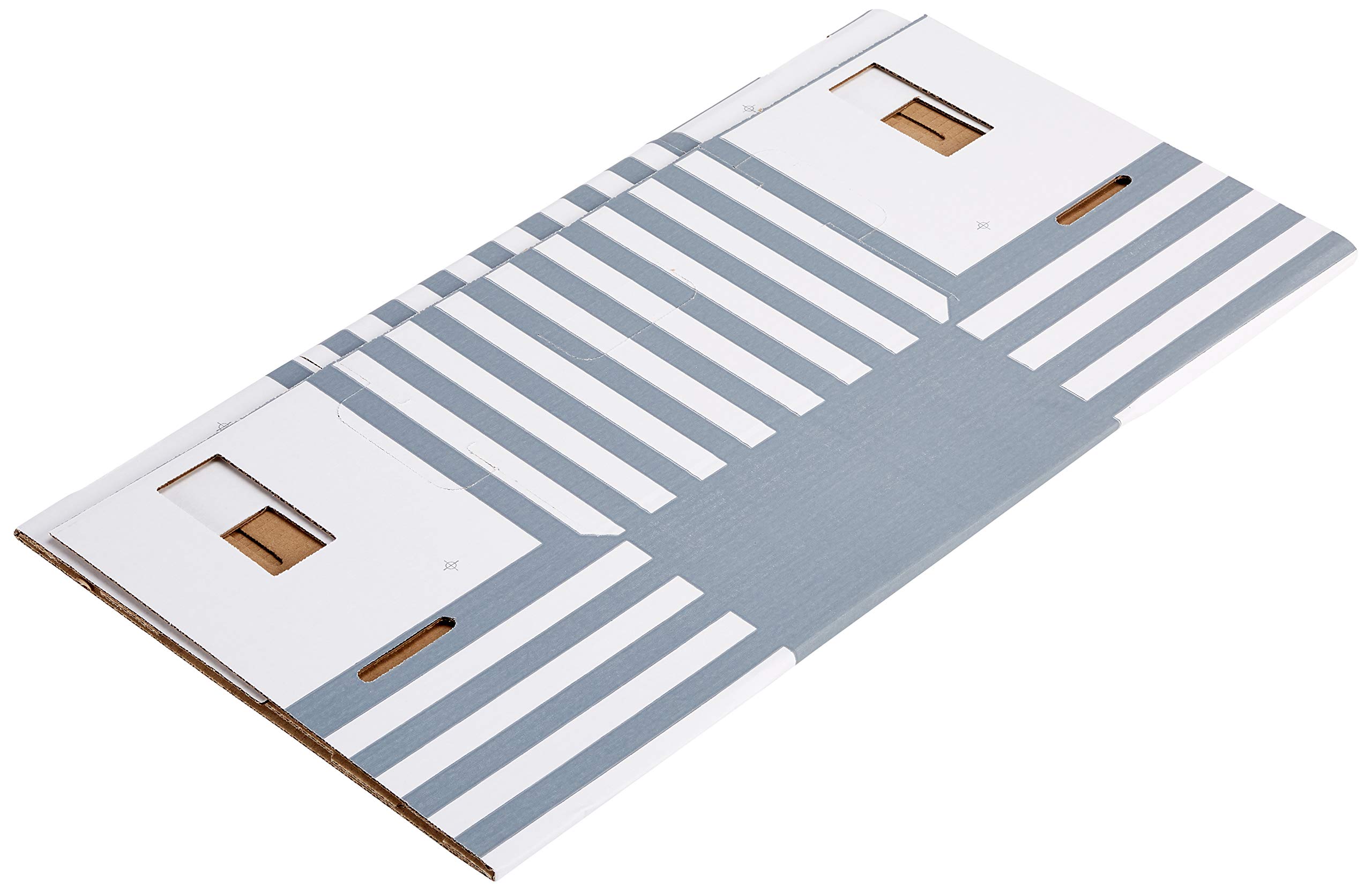 compactor-home-ran5959-lot-de-3-bo-tes-de-rangement-automontantes-carton-ray-gri image 2