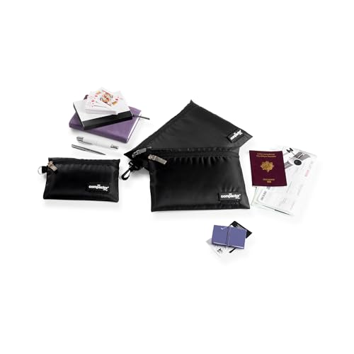 compactor-lot-3-pochettes-rangement-zipp-es-noires-ran7211 image 7