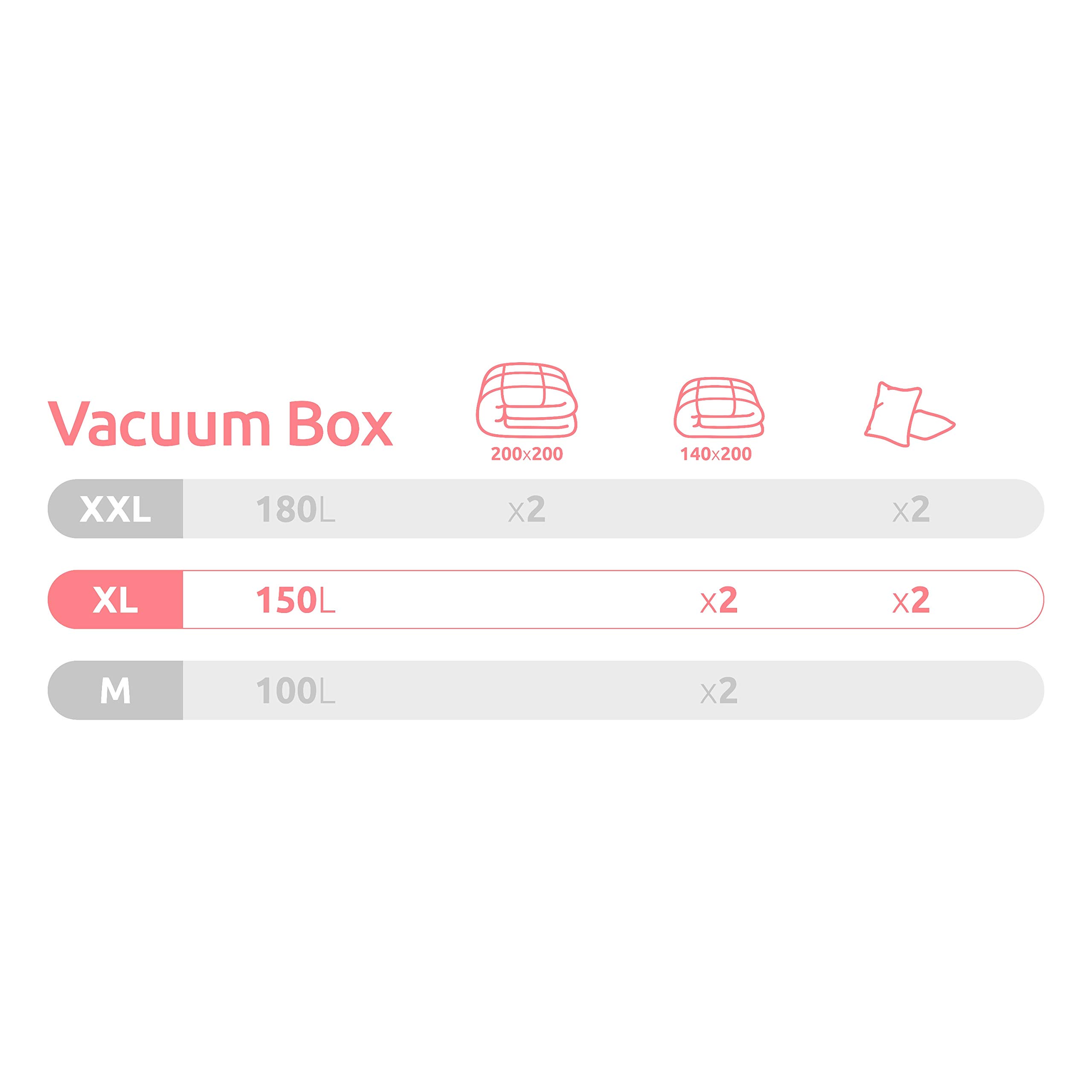 compactor-housse-150-litres-aqua-40-x-55-x-30-cm-2-couettes-2-oreillers image 6