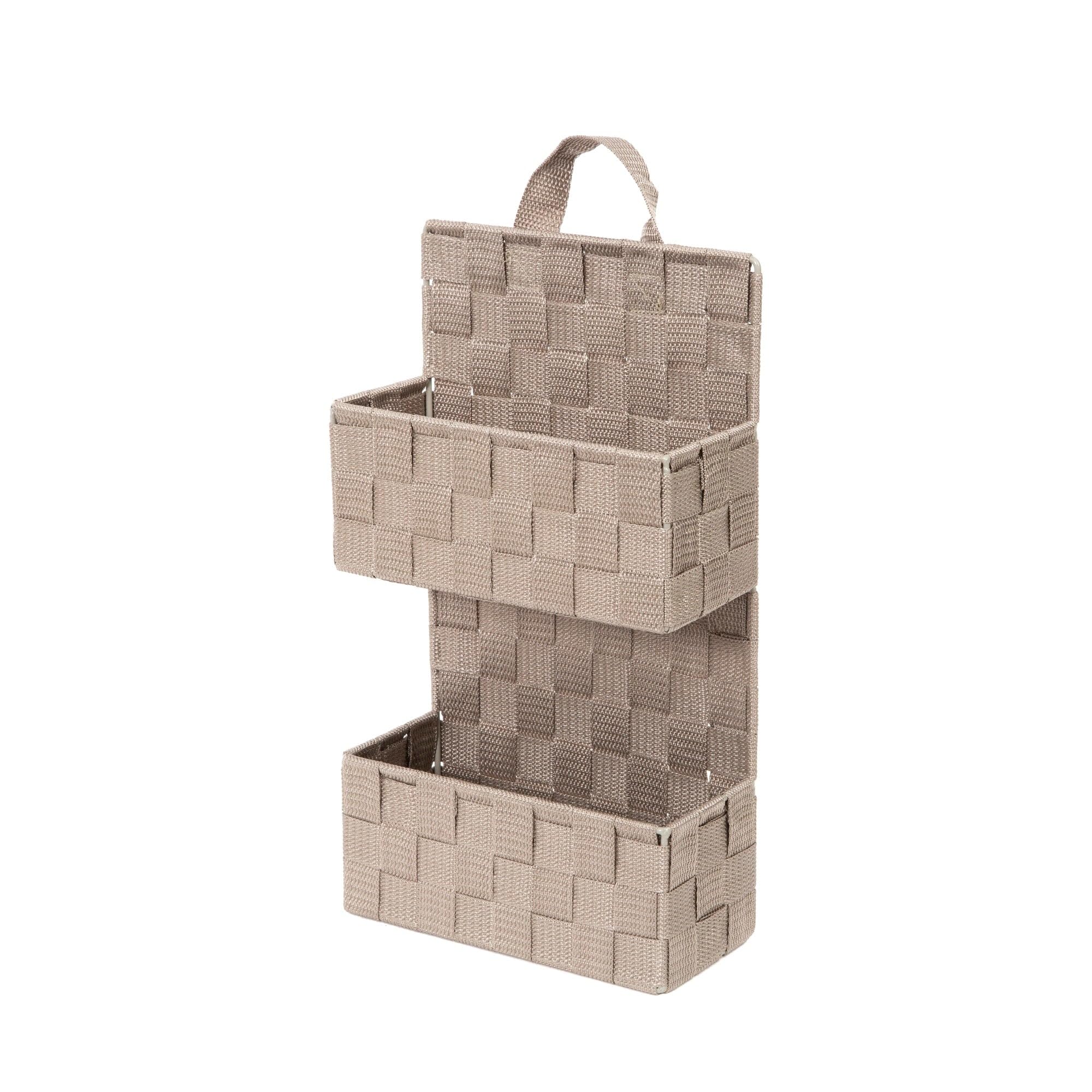 compactor-bristol-ran8633-tag-re-suspendue-2-paniers-beige-21x9xh37-cm image 1