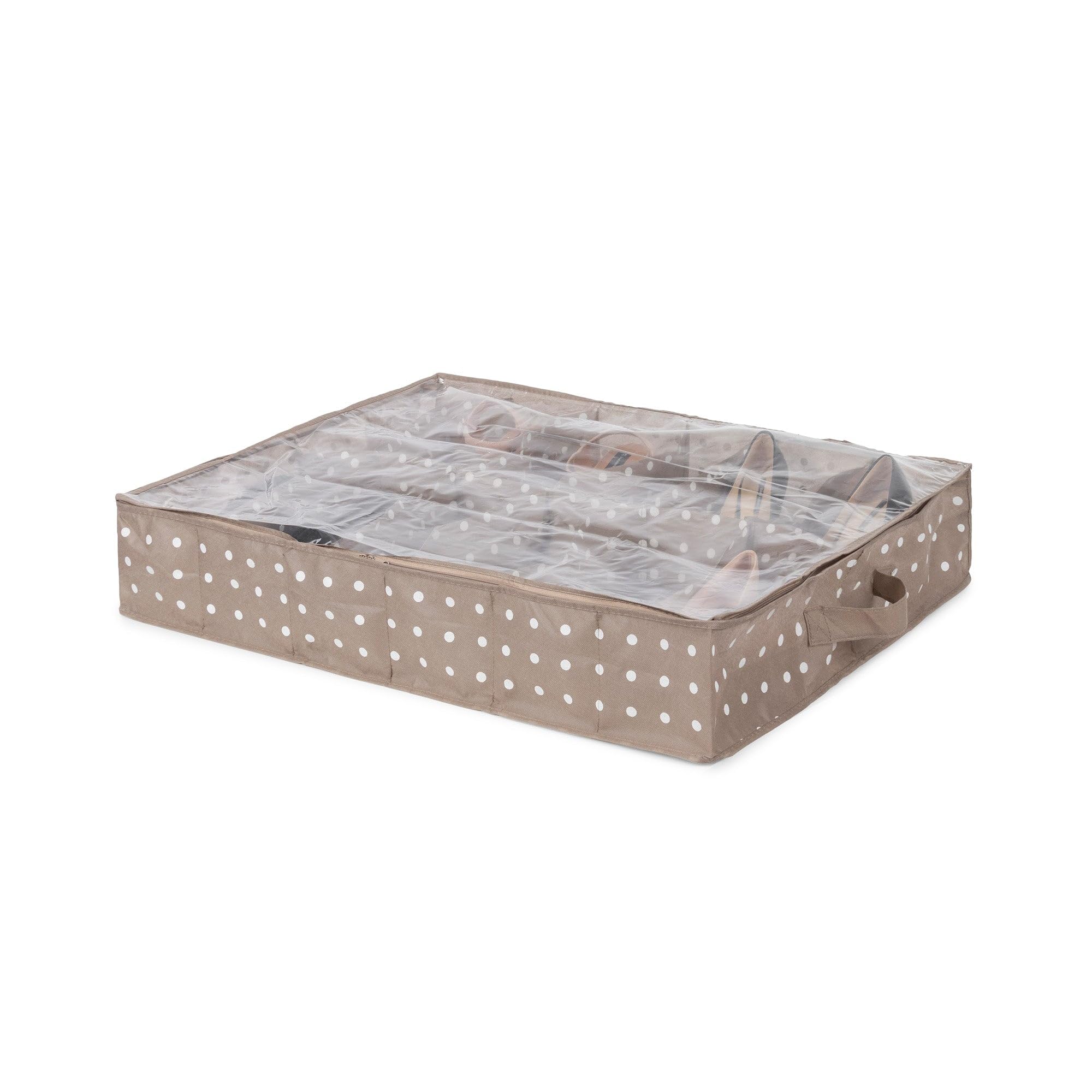 compactor-rivoli-sac-de-rangement-sous-lit-chaussures-12-paires-76-x-60-x-h15-cm image 1