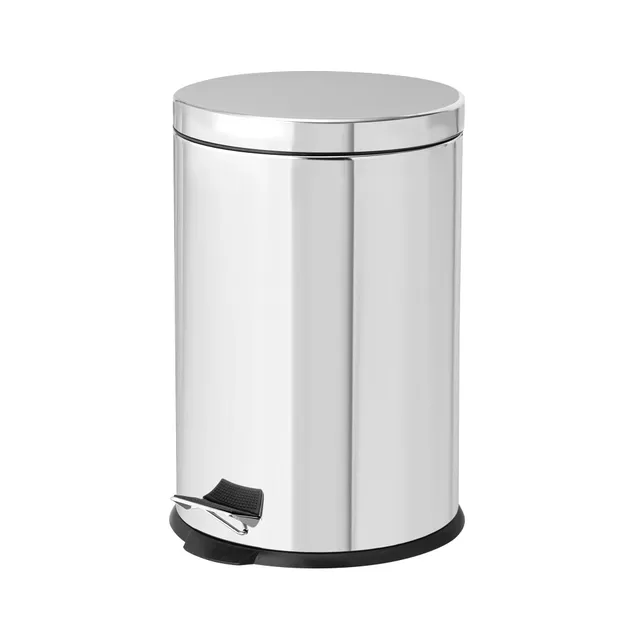 compactor-poubelle-p-dale-inox-20-litres-29-x-h-45-5-cm-argent image 1