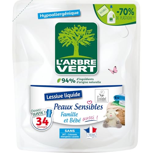 l-arbre-vert-lessive-ecolabel-peaux-sensibles-recharge-1-53l-34-lavages image 3