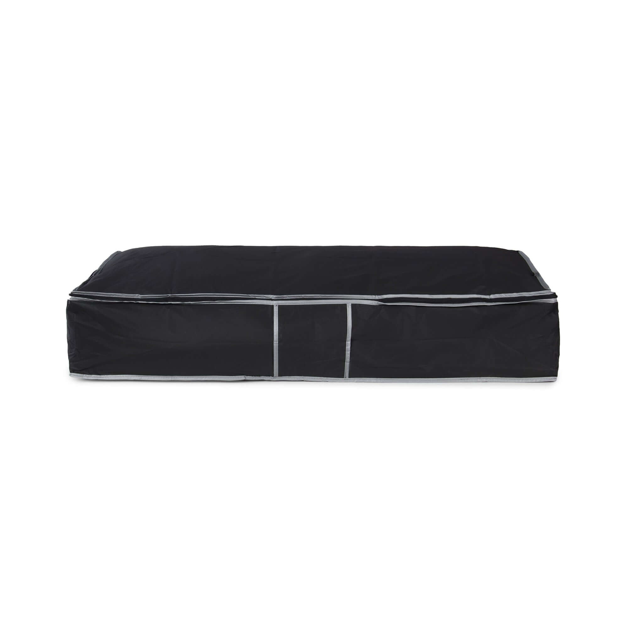 compactor-cosmos-housse-de-rangement-dessous-de-lit-noire-95x45x18-cm image 2