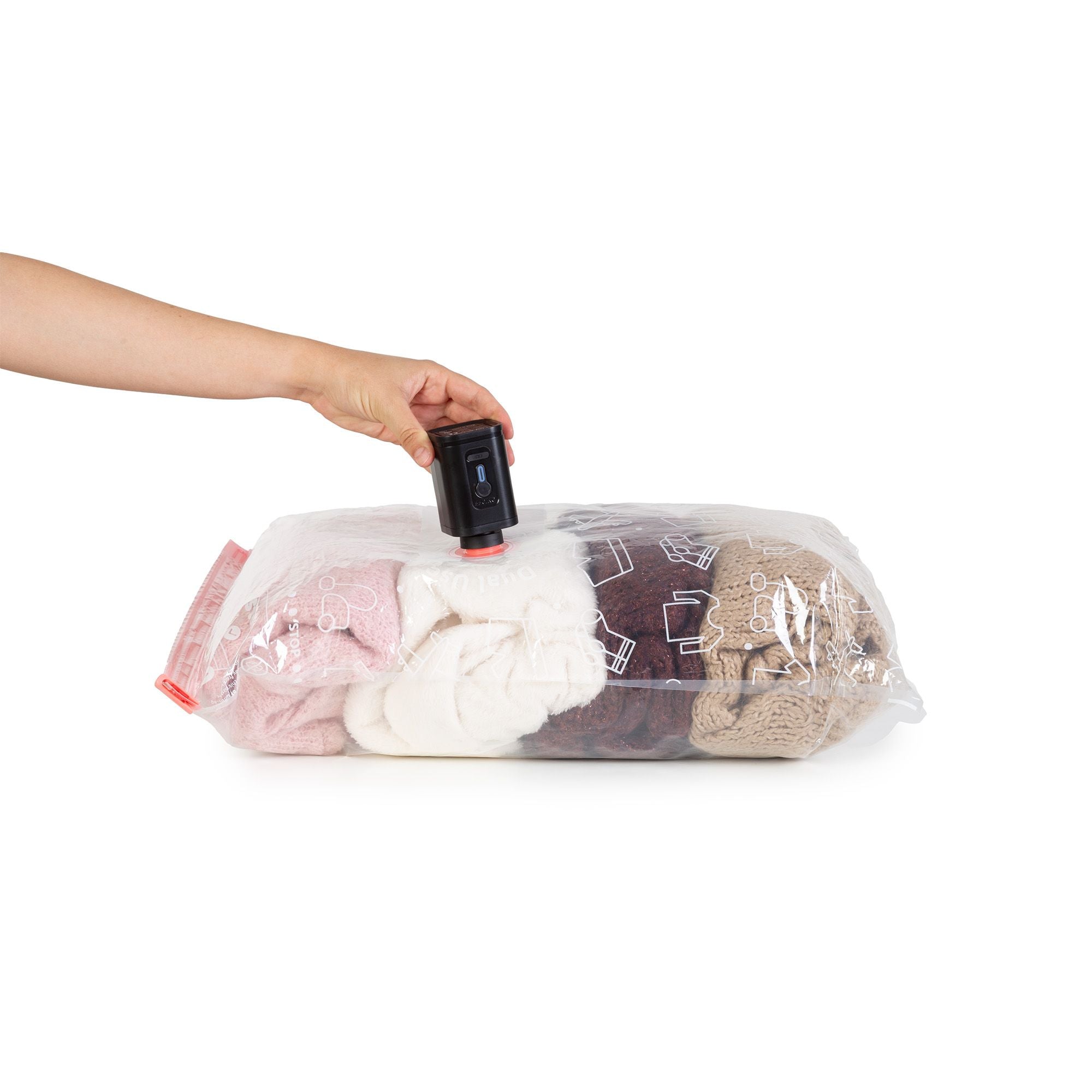 compactor-voyage-lot-de-6-sacs-sous-vide-s-40-x-60-cm-pompe-lectrique image 5