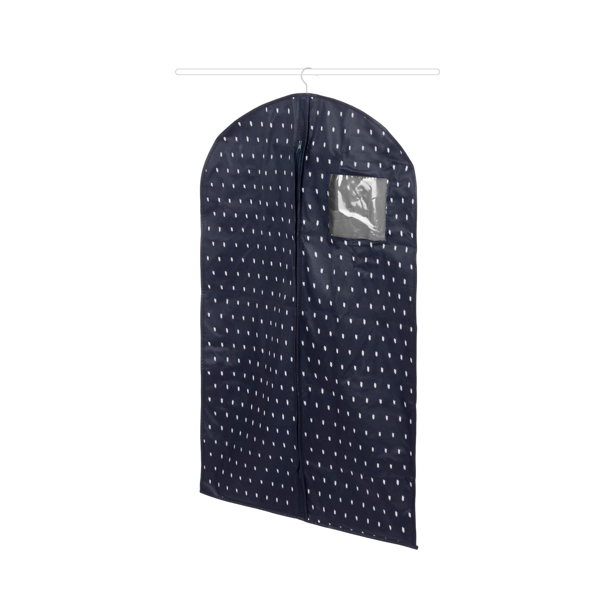 compactor-lot-de-3-housses-v-tements-kasuri-bleu-s-60-x-100-cm-ran8043-3 image 2
