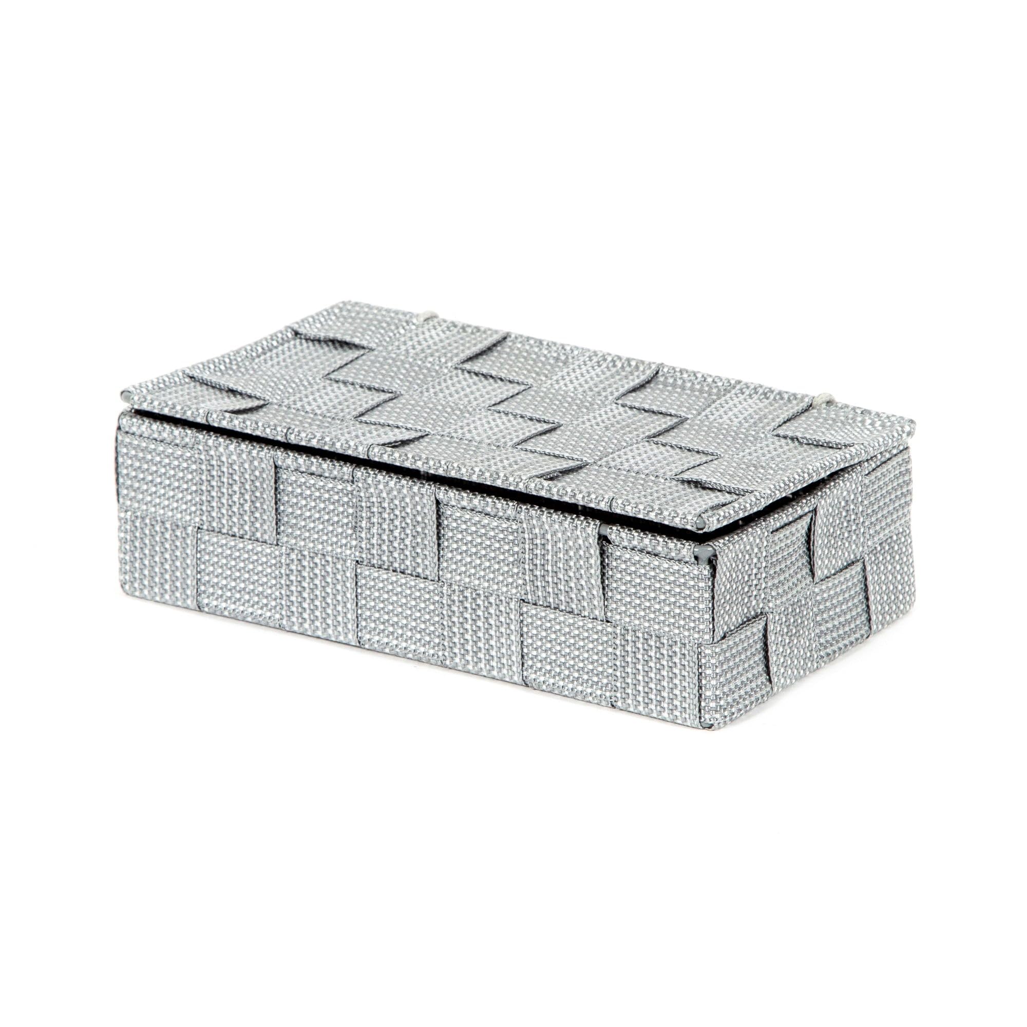 compactor-bo-te-avec-couvercle-toronto-s-21-x-12-x-5-5-cm-gris-ran8552 image 1