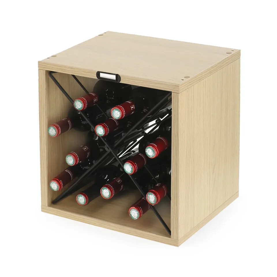 compactor-range-bouteilles-empilable-12-bouteilles-ch-ne-clair image 1