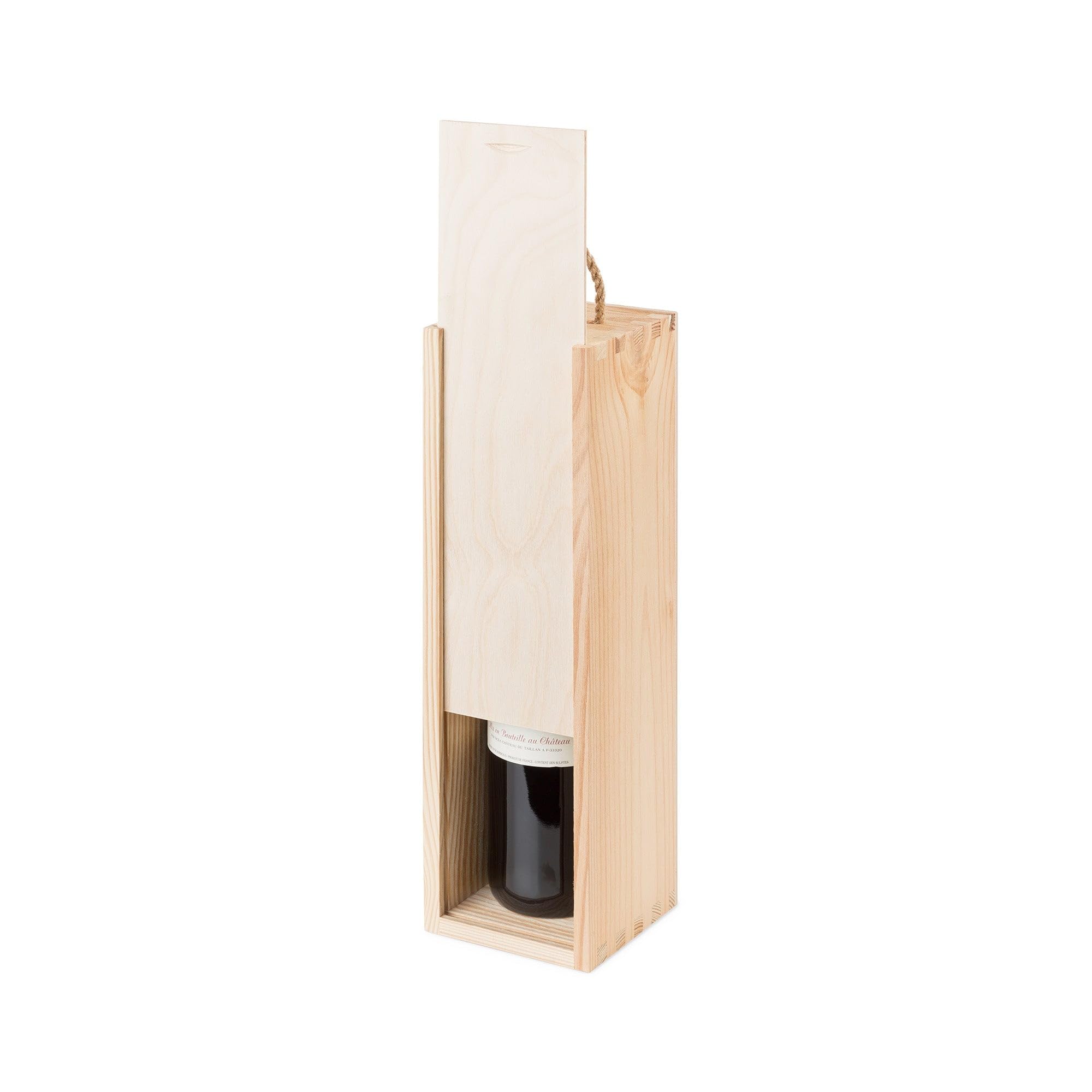compactor-coffret-bois-pour-bouteille-de-vin-pin-naturel-11-5-x-10-x-h-36-cm image 5