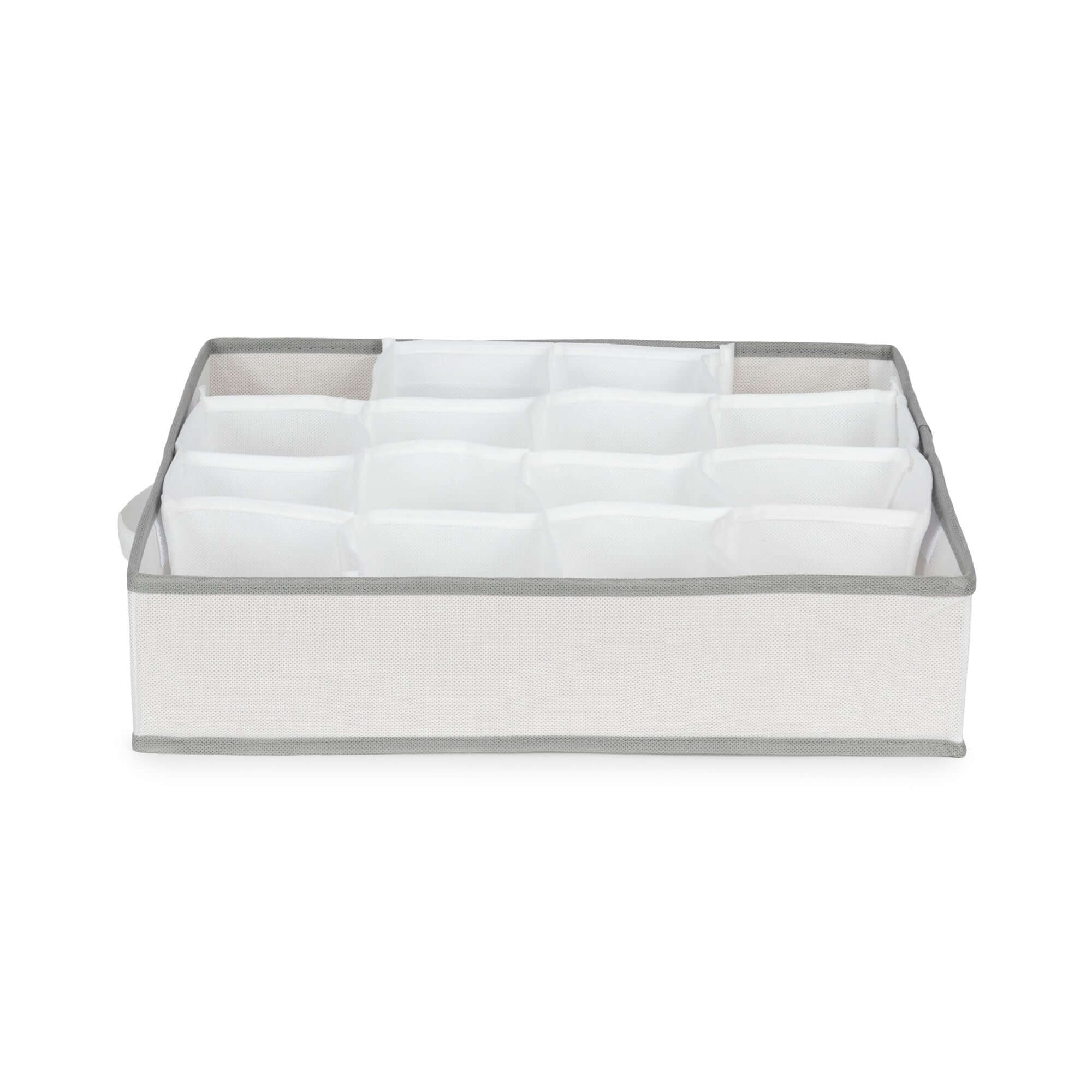 compactor-life-organisateur-de-tiroir-16-compartiments-40x40x9-cm-blanc image 3