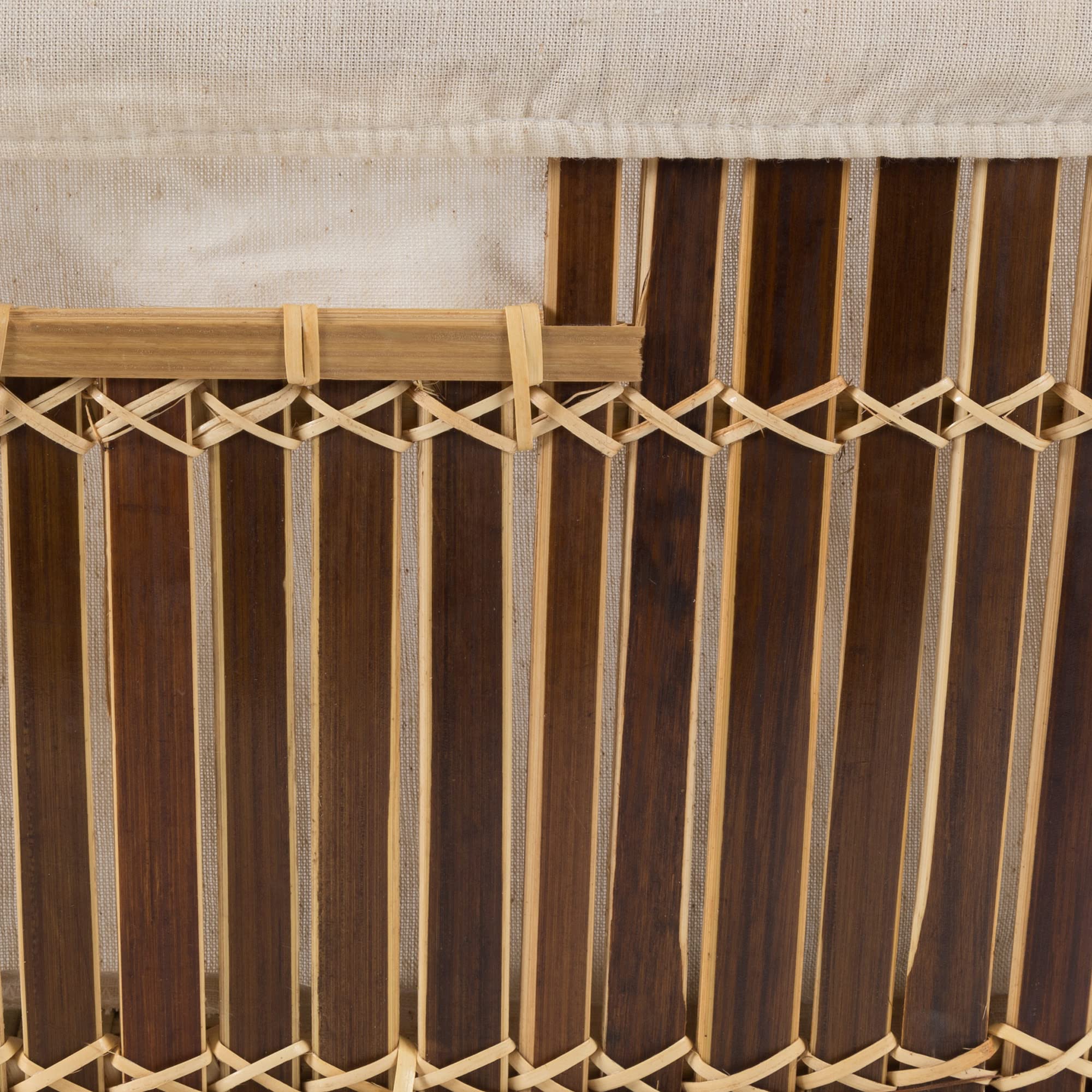 compactor-panier-en-bambou-marron-40-x-35-x-h-18-cm-ran4144 image 4