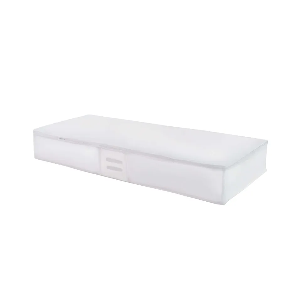 compactor-milky-housse-rangement-dessous-de-lit-100-x-48-x-15-cm-blanche-translu image 1