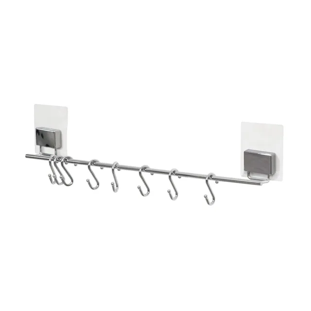 compactor-ran6976-barre-de-cuisine-8-crochets-chrom-52-7-cm image 1