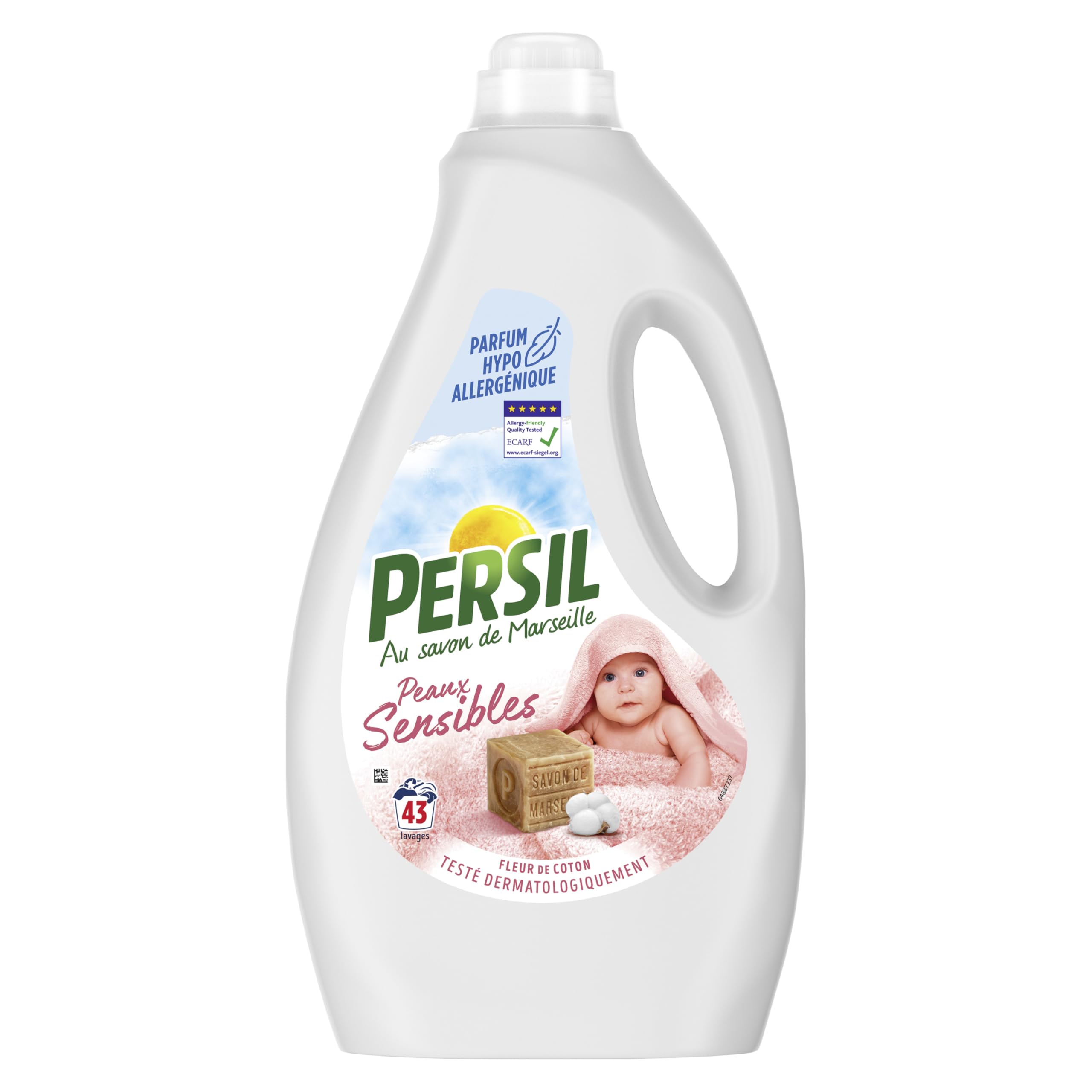 persil-lessive-liquide-peaux-sensibles-savon-de-marseille-43-lavages image 1
