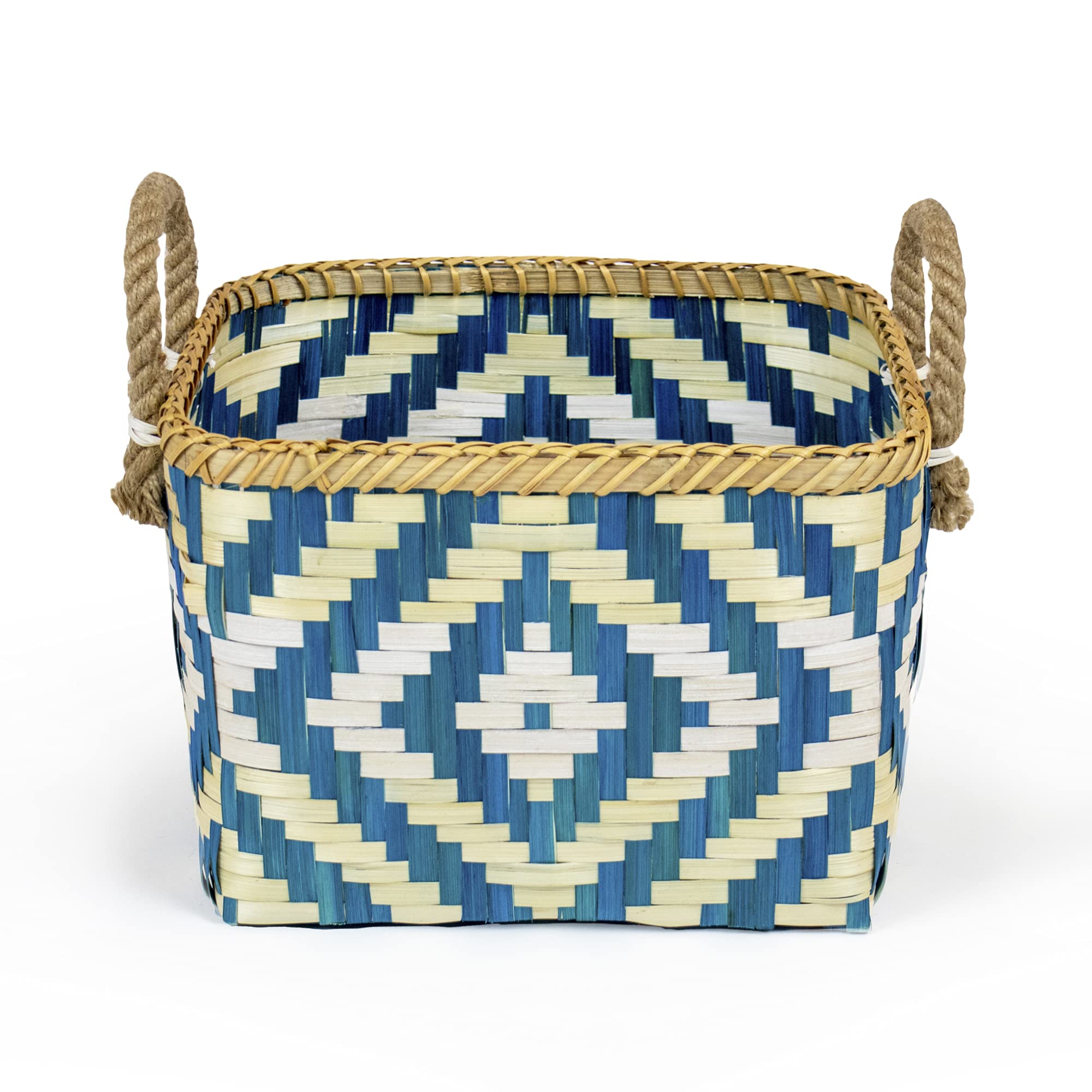 compactor-lot-3-paniers-bambou-tress-naturel-bleu-41-35-29-cm image 5