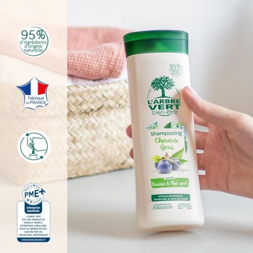l-arbre-vert-bien-tre-shampooing-cheveux-gras-raisin-et-th-vert-250-ml-hypoaller image 8