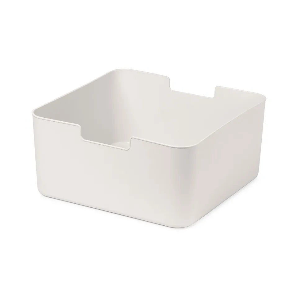 compactor-ecologik-caisse-de-rangement-fibre-de-bambou-blanche-32-2-x-31-6-x-h-1 image 1
