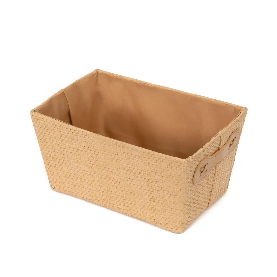 compactor-beverly-ran8627-panier-de-rangement-papier-miel-23-5-x-16-x-12-cm image 1