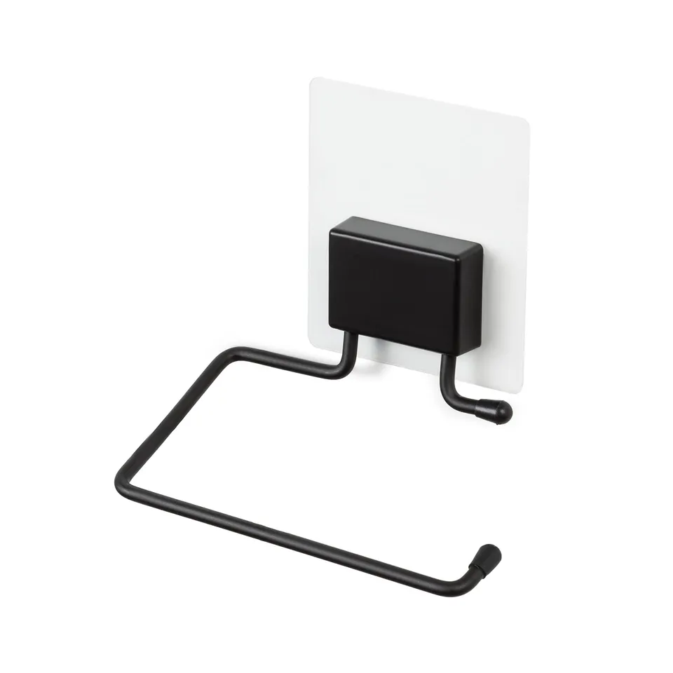 compactor-bestlock-magic-bath-black-porte-papier-toilette-adh-sif-13x6x14-cm image 1