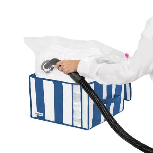 compactor-bo-te-de-rangement-sous-vide-m-excellence-bleu-blanc image 6