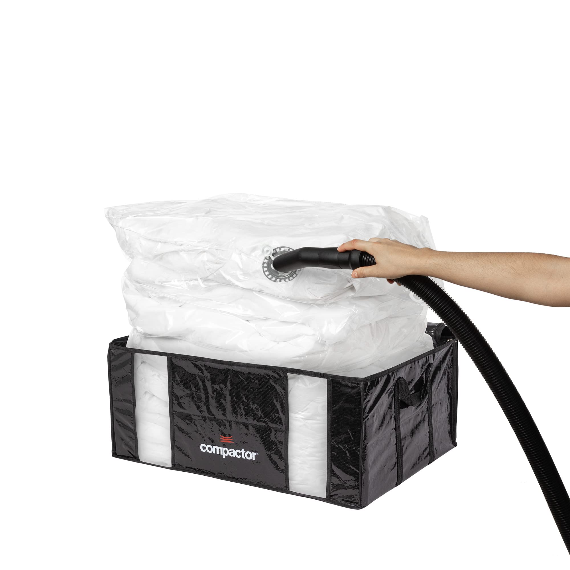 compactor-parisienne-housse-de-rangement-sous-vide-xxl-210-l-noire image 2