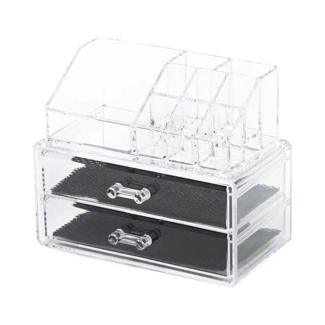 compactor-ran5048-organisateur-cosm-tiques-et-bijoux-transparent-18-8-x-11-7-x-h image 1