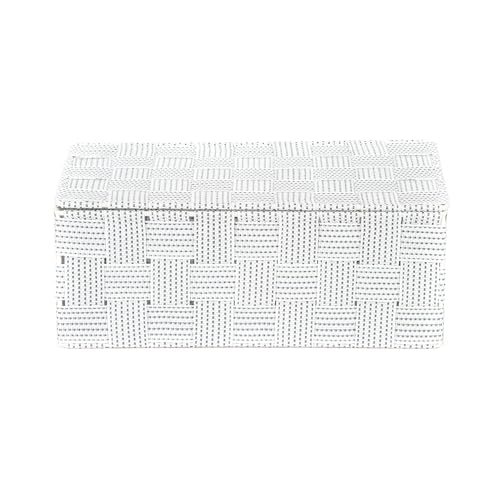 compactor-toronto-ran8560-bo-te-avec-couvercle-sangles-tress-es-blanc-27-x-15-x- image 8