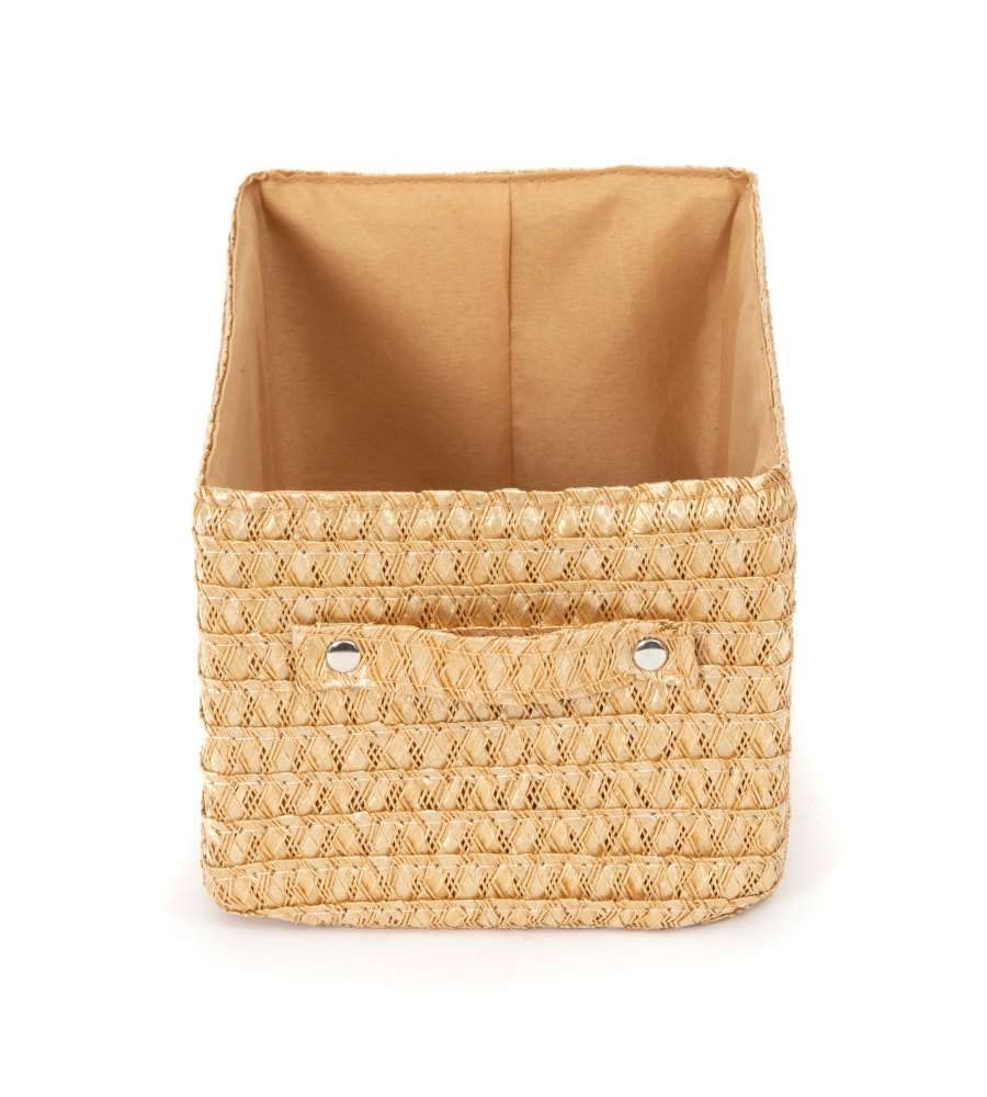 compactor-panier-de-rangement-tiss-lilou-ran9692-beige-23x15x12-cm image 2