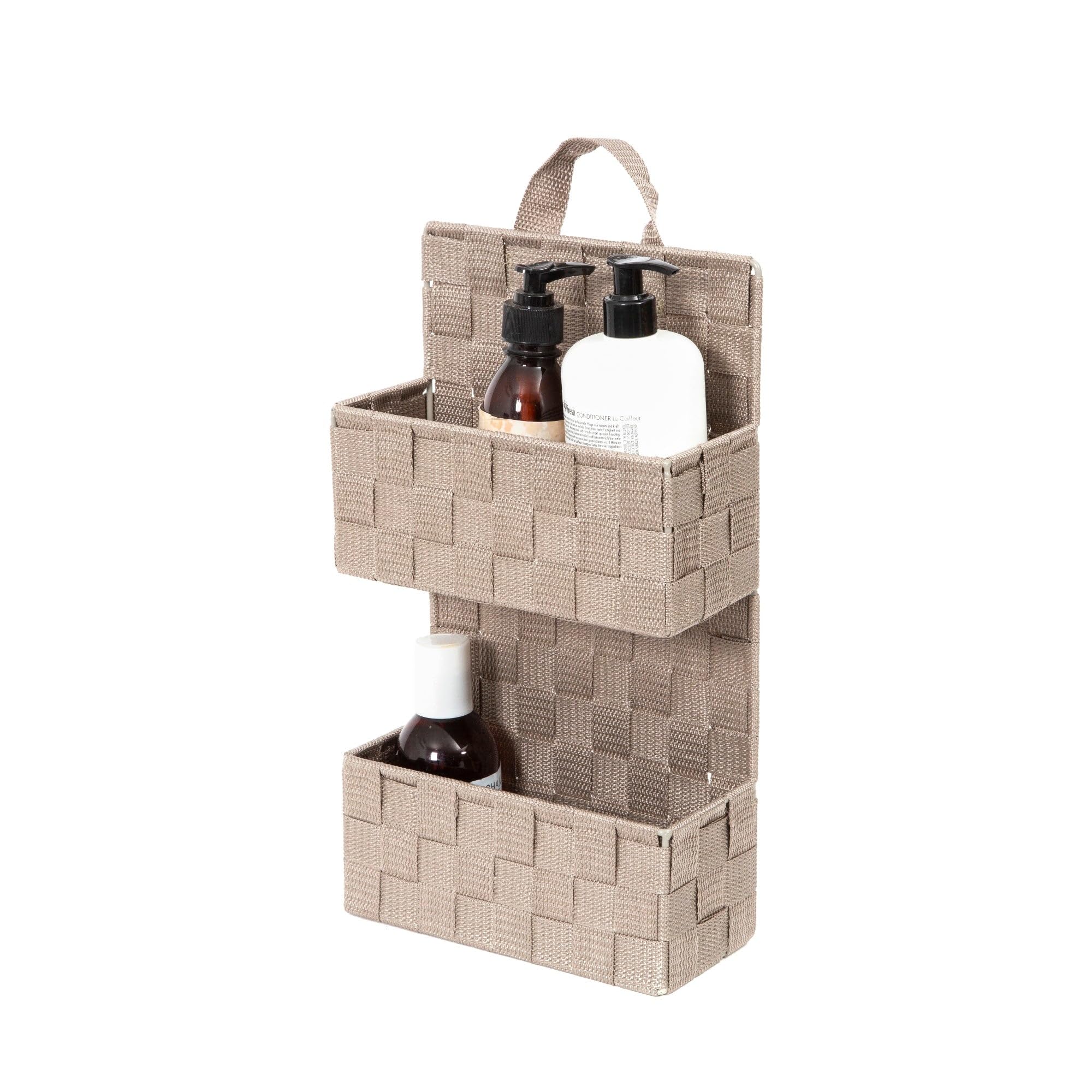 compactor-bristol-ran8633-tag-re-suspendue-2-paniers-beige-21x9xh37-cm image 4