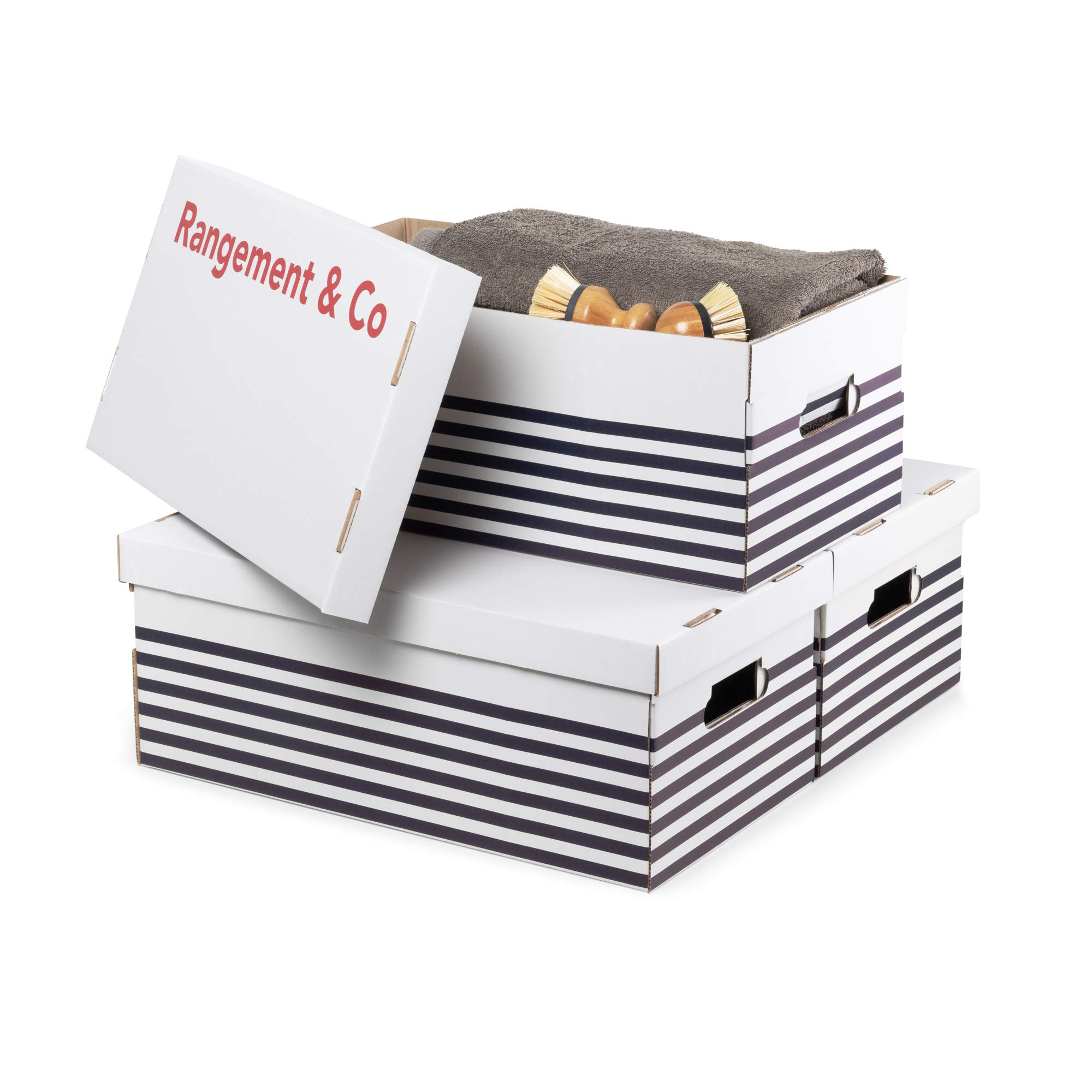 compactor-marini-re-set-de-bo-tes-en-carton-taille-l-52-x-29-x-20-cm-bleues image 2