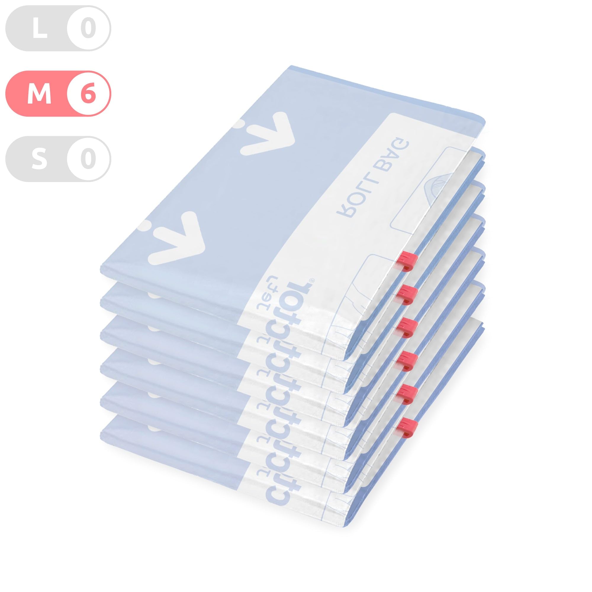 compactor-lot-de-6-sacs-voyage-sous-vide-roll-up-taille-m-45-x-65-cm-sans-pompe image 4