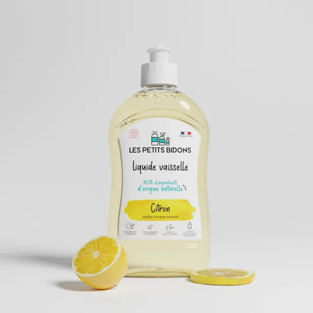les-petits-bidons-liquide-vaisselle-cologique-citron-frais-500-ml image 1