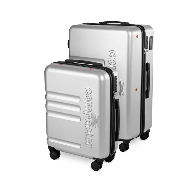 compactor-luna-lot-2-valises-sac-sous-vide-int-gr-s-xl-argent-noir image 1