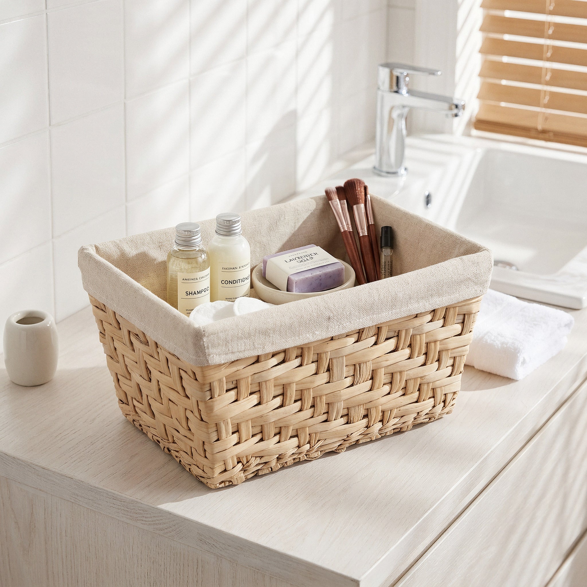 compactor-panier-de-rangement-naturel-jonc-de-mer-taille-m image 1