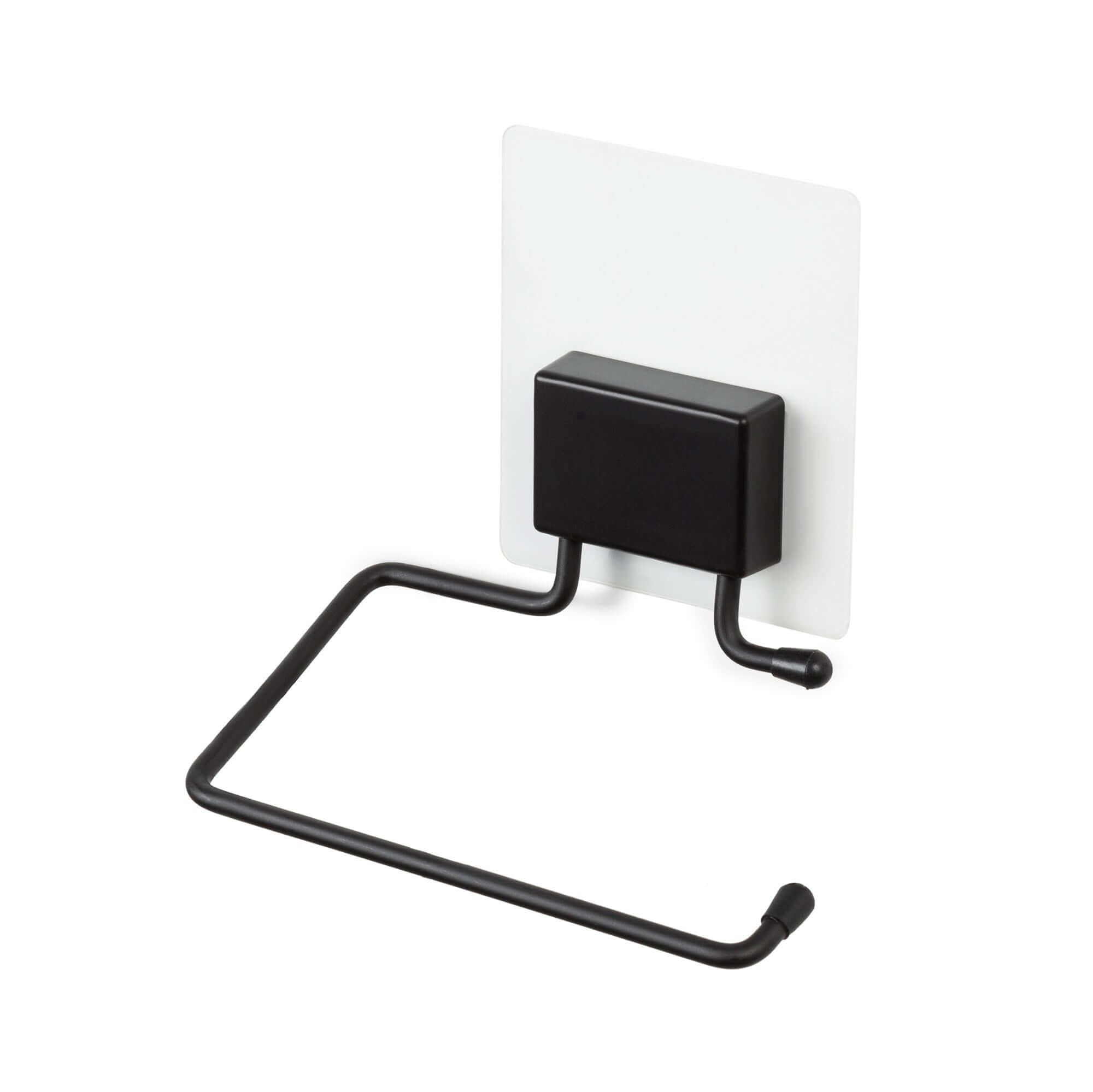 compactor-bestlock-magic-black-porte-papier-toilette-mural-auto-adh-sif-noir image 1