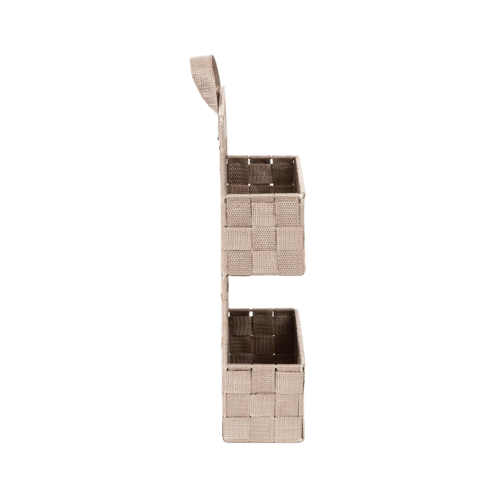 compactor-bristol-ran8633-tag-re-suspendue-2-paniers-beige-21x9xh37-cm image 3