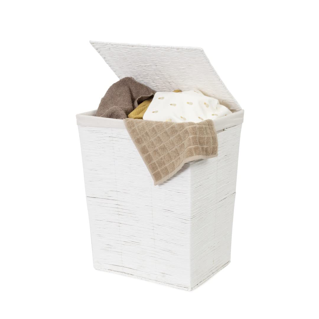 compactor-kimo-ran8445-panier-linge-blanc-taille-l-41x31xh50-cm image 2