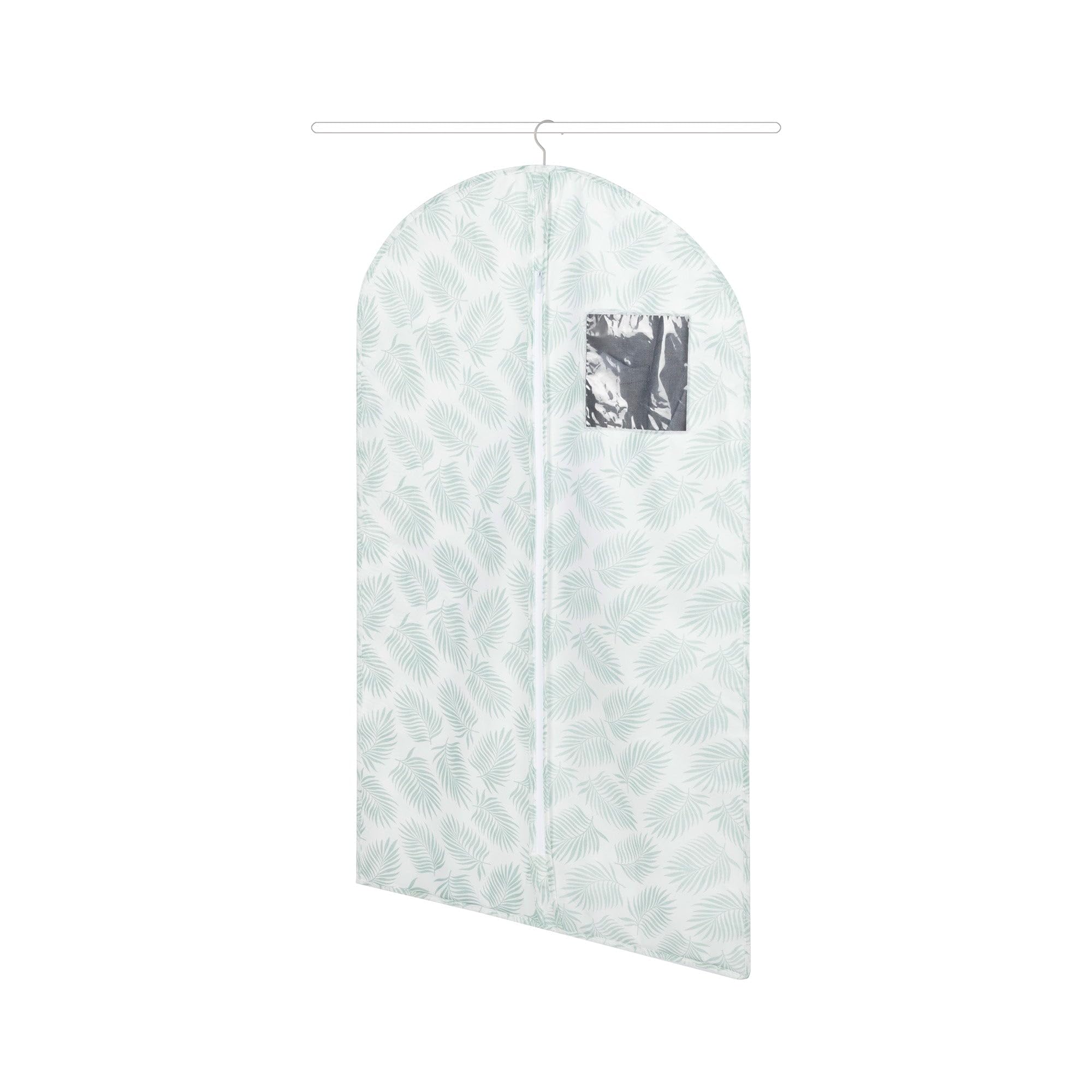 compactor-palma-housse-costume-60x100-cm-vert-blanc-anti-poussi-re image 3
