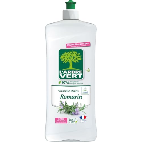 l-arbre-vert-liquide-vaisselle-mains-romarin-ecolabel-750-ml-hypoallerg-nique image 2