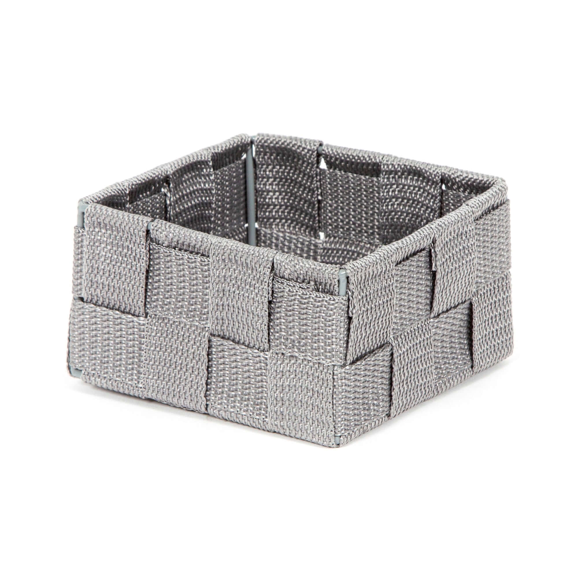 compactor-panier-de-rangement-stan-s-gris-sangles-tress-es image 1