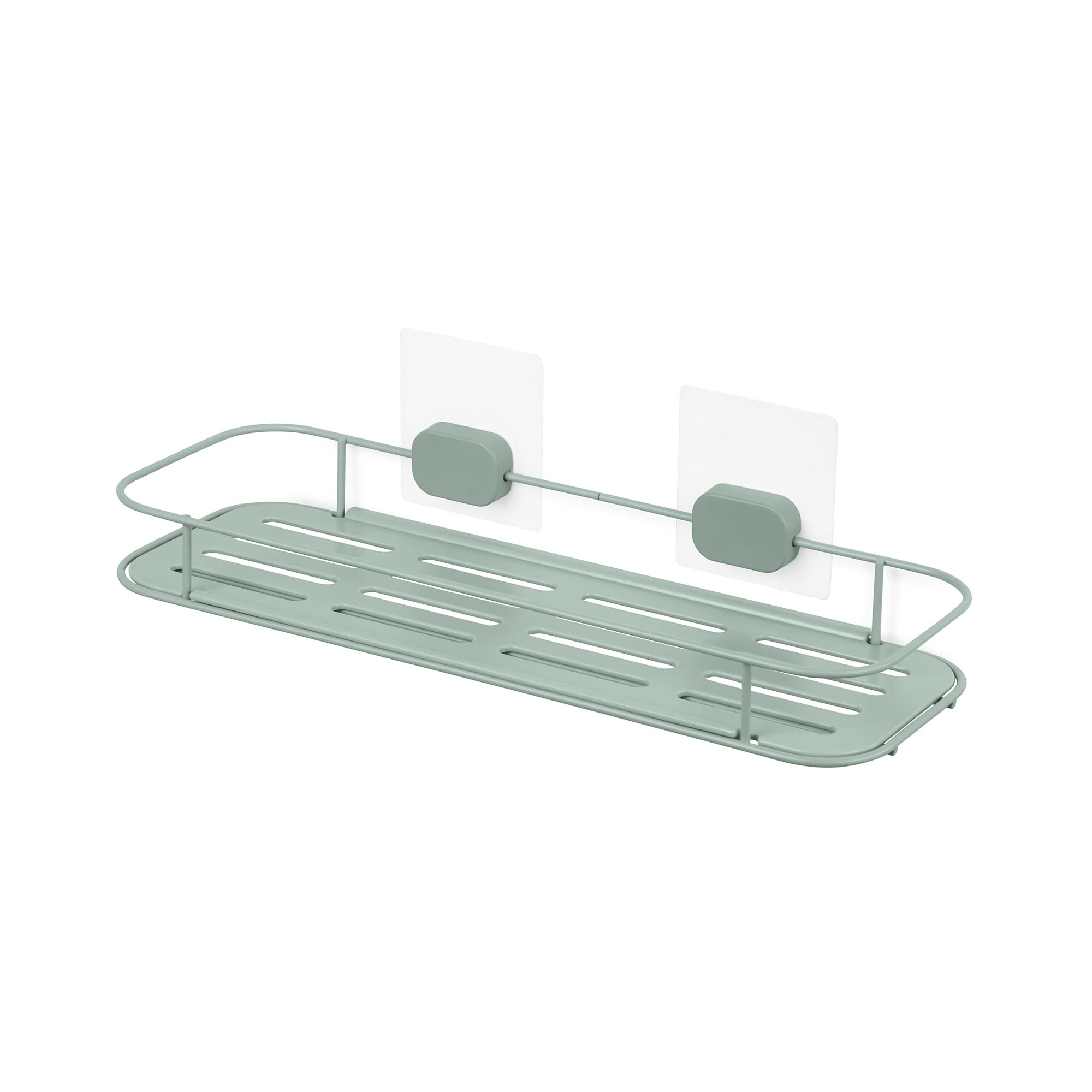 compactor-grena-grande-tag-re-murale-adh-sive-40-cm-m-tal-vert-pastel image 1