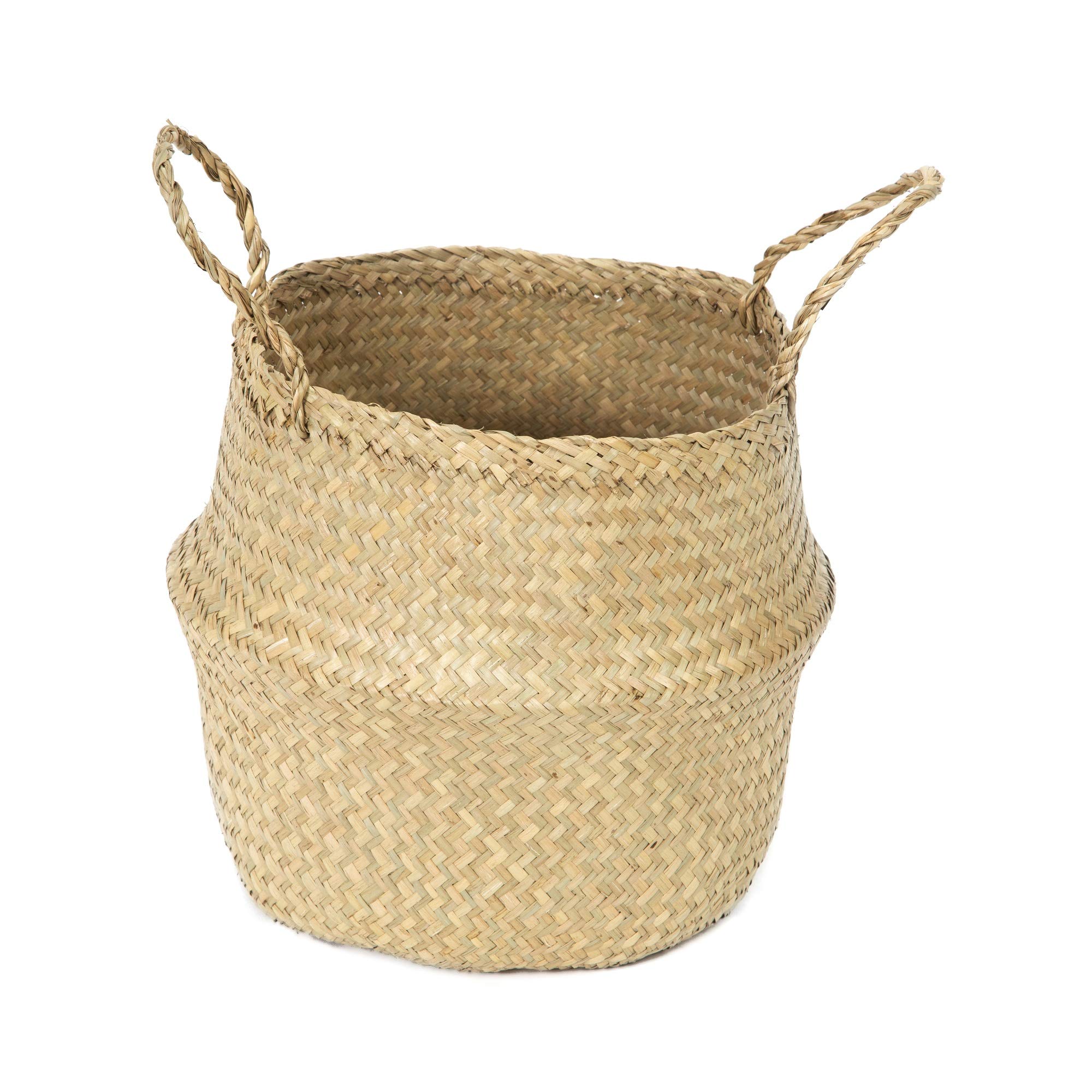 compactor-panier-belly-jonc-de-mer-rond-medium-27x27x26-cm-naturel image 5
