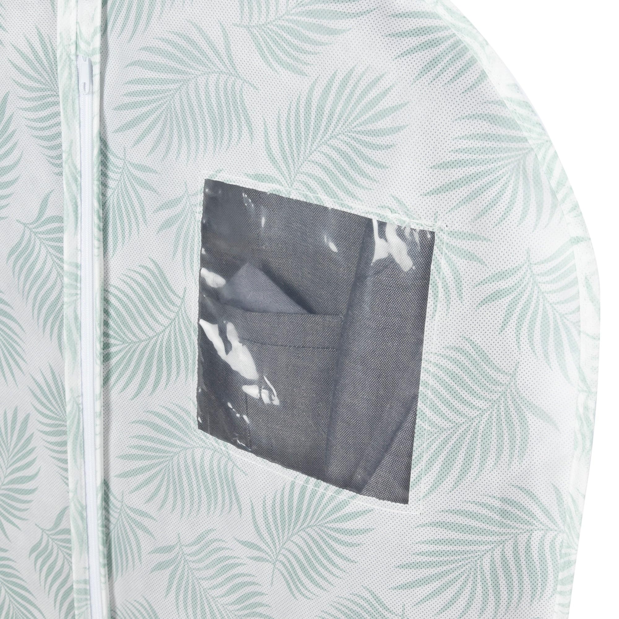 compactor-palma-housse-costume-60x100-cm-vert-blanc-anti-poussi-re image 5