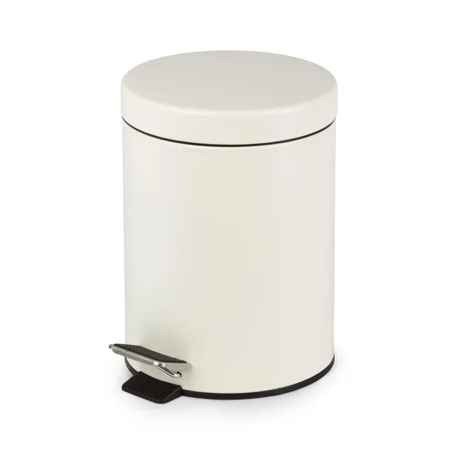 compactor-vega-ran8882-poubelle-5-litres-fer-blanc-mat-20-5-x-29-cm image 1