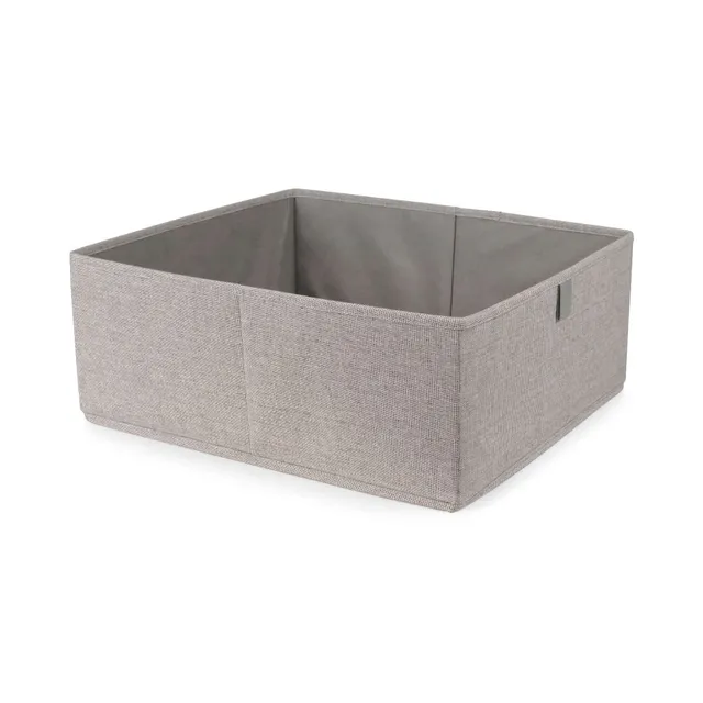 compactor-oxford-bo-te-de-rangement-taille-l-42x36x16-5-cm-gris-beige image 1