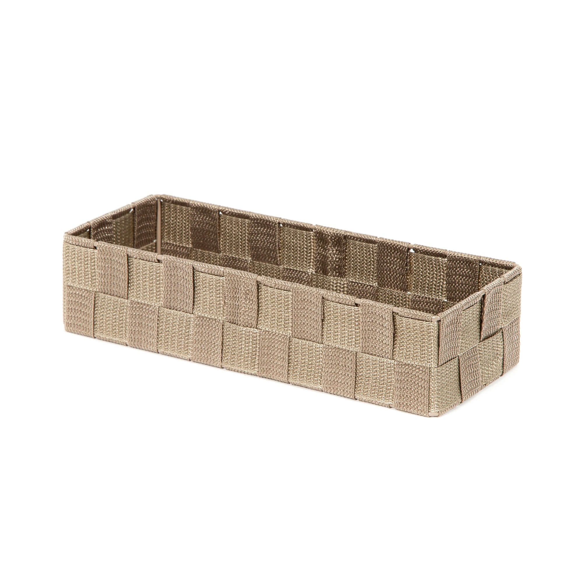 compactor-stan-l-panier-de-rangement-taupe-sangles-tress-es image 1