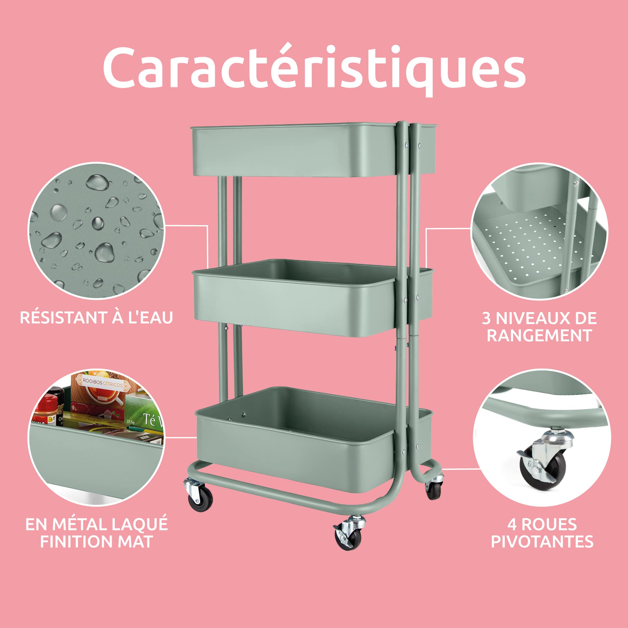 compactor-grena-ran10862-chariot-de-rangement-salle-de-bain-3-tag-res-roulettes image 4