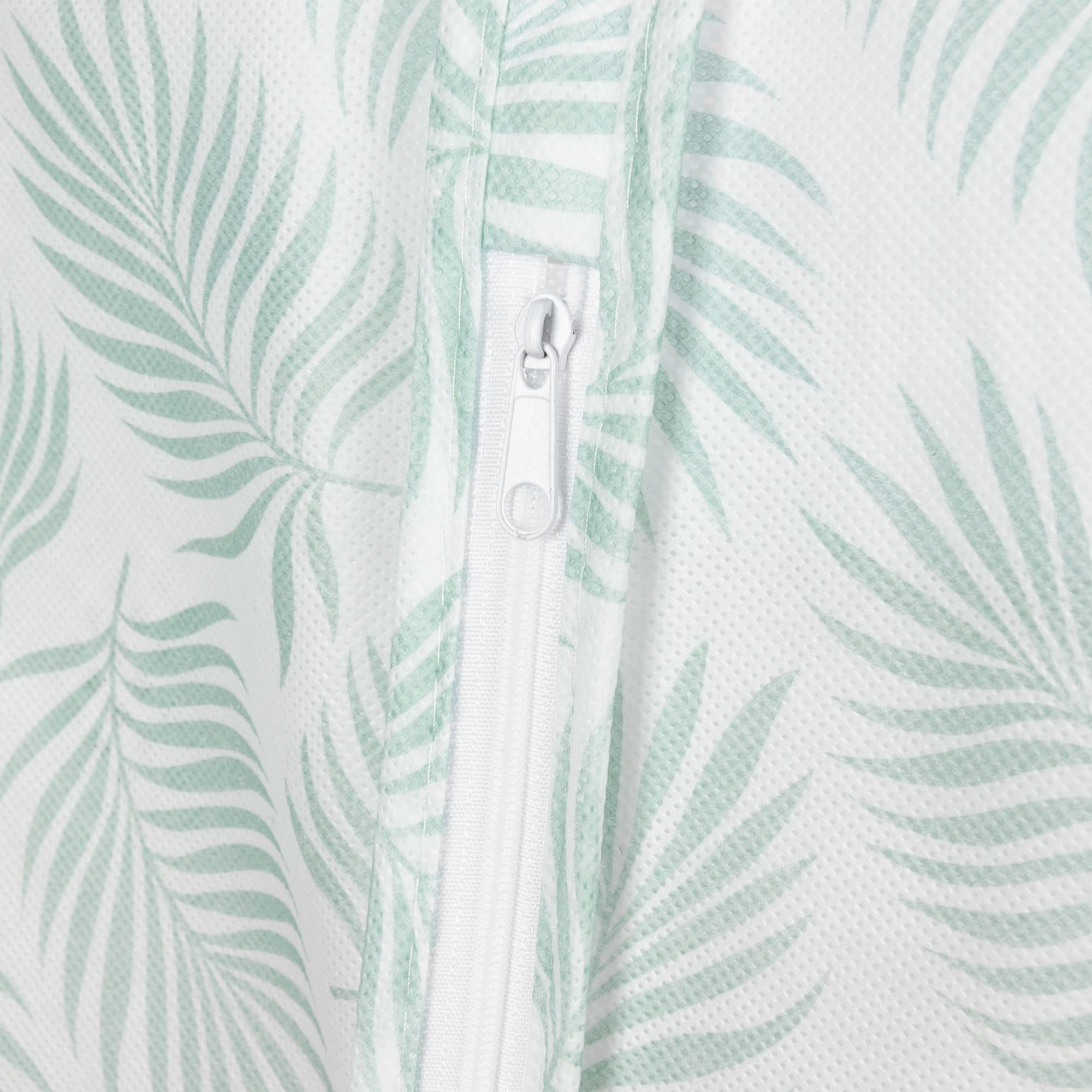 compactor-palma-ran10154-housse-v-tements-longue-vert-blanc-60-x-137-cm image 7