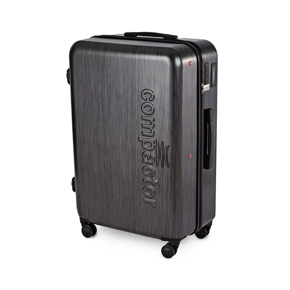 compactor-graphite-valise-hybride-xxl-80-cm-gris-avec-compression-pompe-et-balan image 1